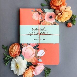 Rifle Paper Co. Botanical Notebook Collection (set of three floral journals)